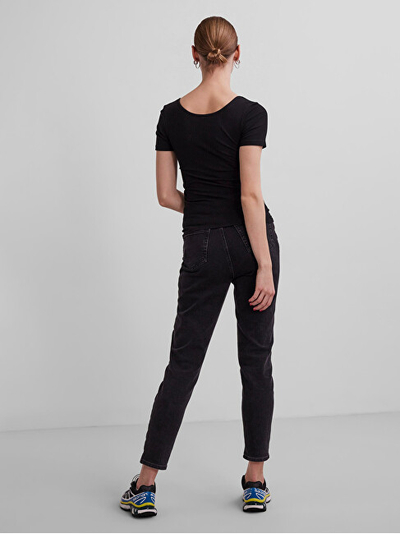 Maicë Pieces PCKITTE Slim Fit, e zezë