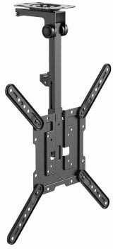 Mbajtëse tavani për TV Gembird CM-55ST-01, 23-55\", 20kg, e zezë