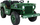Makinë lodër elektrike Jeep Willys Military, 12V, 3 vende, jeshile ushtarake
