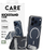 Mbulesë telefoni PanzerGlass CARE by Feature Case, për iPhone 17 Pro, me kickstand dhe MagSafe, transparente