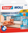 Shirit silikoni për izolim Tesa Tesamoll Premium Flexible, vetëngjitës, 6 m, transparent
