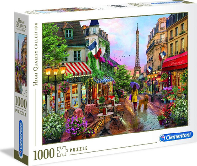Puzzle Clementoni Flowers in Paris, 1000 elemente
