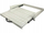 Rafth rrëshqitës për kabinet ALANTEC 19" 2U, thellësi 350 mm, gri