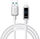 Kабел USB Џојрум S-CL020A, USB A во Лајтнинг, 3A, 1.2m, бел