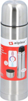 Termus Alpina Double Stopper, çelik inox, 750ml, argjendtë