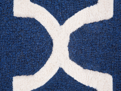 Tapet Beliani SILVAN, 80x150 cm, lesh, blu navy