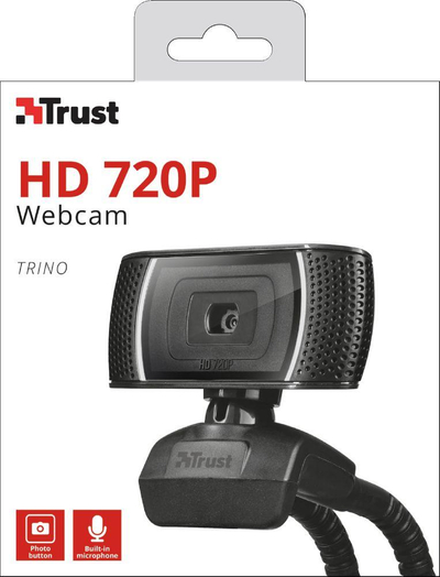 Ueb kamerë Trust Trino HD, e zezë