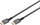 Kabllo DisplayPort Digitus DB-340201-010-S, 1 m, DisplayPort 1.4, i zi