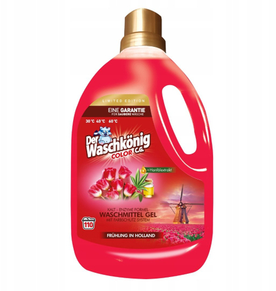 Detergjent xhel për rroba me ngjyra Der Waschkonig Color, 4L, 100 doza