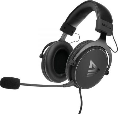 Kufje gaming Savio Nexus, stereo, me mikrofon, të zeza