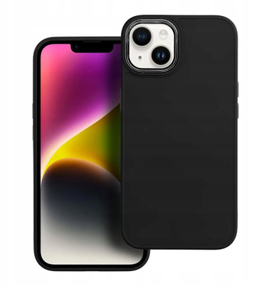 Mbulesë telefoni OEM për iPhone 17 Air Pro, FRAME Case, e zezë