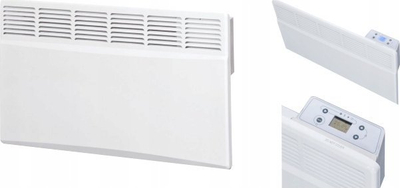 Ngrohës elektrik konvektor Termia Optima+ ED EVNA-2.0/230 C2N, 2000W, me termostat elektronik, i bardhë