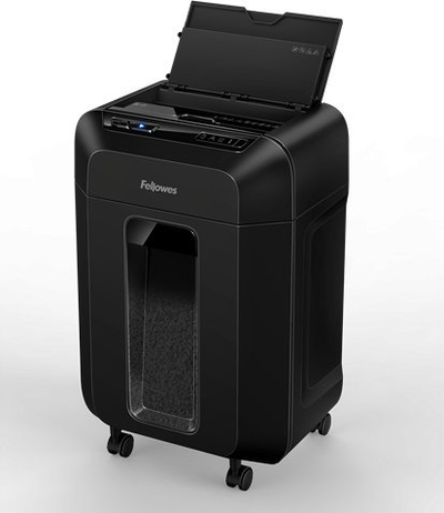 Makinë grirëse letrash Fellowes Automax 80M, micro-cut, hapje 22 cm, e zezë