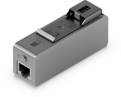 Mbrojtës rrufeje rrjeti Ubiquiti UACC-ETH-SP-DIN, 10 GbE, PoE++, gri