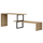 Set mobilie për TV zgjerues Brigitte 110-160x30x45Hcm (HM8893.11), zezë