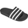 Shapka Adidas Originals Adilette, me rrip të gjerë, të zeza