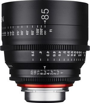 Lentë cine Samyang Xeen 85mm T1.5 FF, bajonetë Sony E, e zezë
