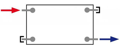 Radjator panel Korado RADIK KLASIK-R 20, 554x900 mm, çelik, i bardhë