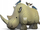 Puzzle 3D Eugy Rhino, 24 pjesë, lodër edukative, shumëngjyrësh