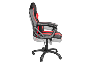 Karrige gaming Genesis Nitro 330, ergonomike, deri 150 kg, e zezë me të kuqe