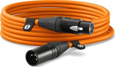 Kabllo audio Rode Premium XLR, 6m, XLR mashkull në XLR femër, portokalli
