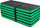 Tapet palestre Rockforce RF-TRL8002-1B, i palosshëm, 1210x455x30mm, jeshile e zezë