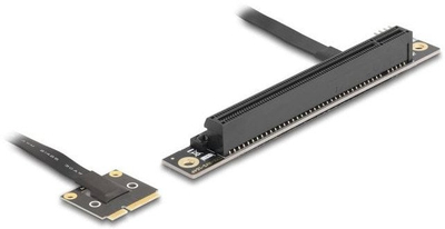 Внатрешен адаптер DeLOCK 81294, Mini PCI Express во PCIe, црн
