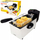 Fritezë Esperanza EKG010, 3 L, 2000 W, inox argjendtë