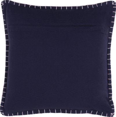 Jastëk për zbukurim MELUR Ikat, 45 x 45 cm, blu e errët