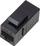 Lidhës keystone WTM19, RJ45-RJ45, Cat.6, i zi