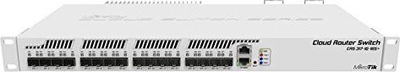Ruter MikroTik CRS317-1G-16S+RM, i bardhë
