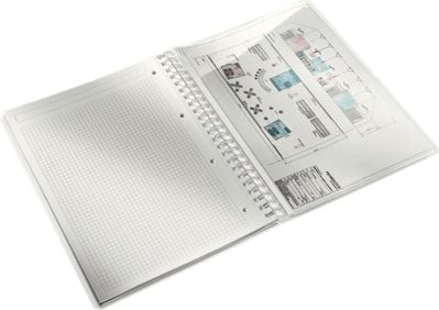 Fletore me spirale Leitz WOW 46380062, A4, vjollcë