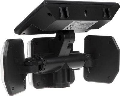 Llambë murale diellore Maclean MCE615, LED, me sensor lëvizjeje, e zezë