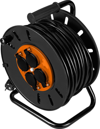 Bobinë zgjatuesi Neo Tools, 20m, 3x1.5mm², portokalli