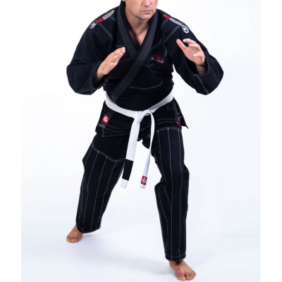 Kimono BJJ DBX Elite A0, Pearl Weave 450 g/m², me rrip A0, i zi
