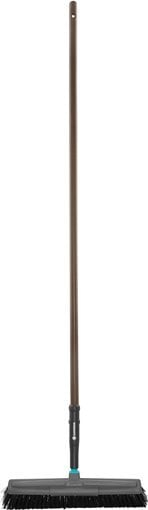 Fshesë rruge Gardena NatureLine, 45cm, dru ahu, gri me të zezë