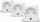 Prizë inteligjente Philips Hue Smart Plug, set 3 copë, ZigBee Bluetooth, e bardhë