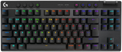 Tastierë Logitech PRO X TKL Lightspeed GX Brown (920-012136), e zezë