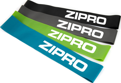 Shirita rezistues për ushtrime Zipro, 4 copë