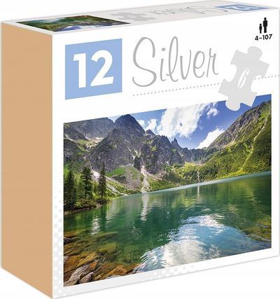 Puzzle Alexander Silver Sea Eyes, 6 copa, shumëngjyrësh