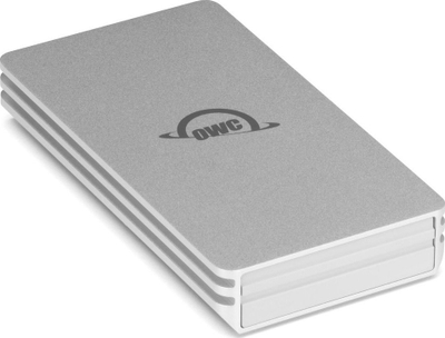 Disk SSD portabël OWC Envoy, 2TB, NVMe USB 3.2, argjendtë