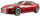 Model makine Bburago Jaguar XKR-S 21063R, shkallë 1:24, diecast metal, ngjyrë burgundy