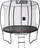 Trampolinë Cornilleau Spring Care 311083, me rrjetë mbrojtëse, për oborr, jeshile