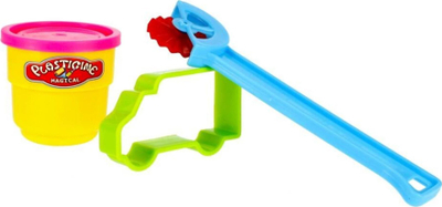 Set plasteline Mega Creative Modelling Clay, me forma prerëse, për fëmijë 3+