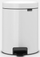 Kosh mbeturinash Brabantia New Icon, 30 l, me pedal, i bardhë