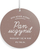 Freskues ajri makine SZARON Scented Pendant This Will Be a Good Day, aromë vanilje