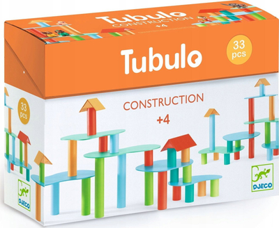 Set ndërtimi Djeco Tubulo, kreativ, shumëngjyrësh