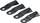 Set prerës Makita, 4 fleta