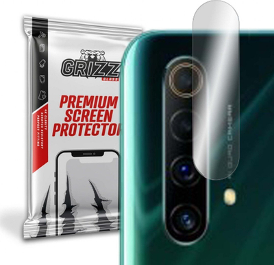 Mbrojtës kamerje GrizzGlass Hybrid për Realme X50 5G, transparent