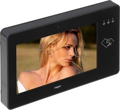 Lexues karte me afërsi Roger MD70, me ekran me prekje, MIFARE 13.56MHz, gri